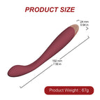 Vibromasseur point unique (rouge)