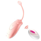 Charan Petit œuf vibrant mignon - Modèle télécommande rose