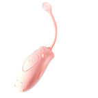 Charan Petit œuf vibrant mignon - Rose sans télécommande
